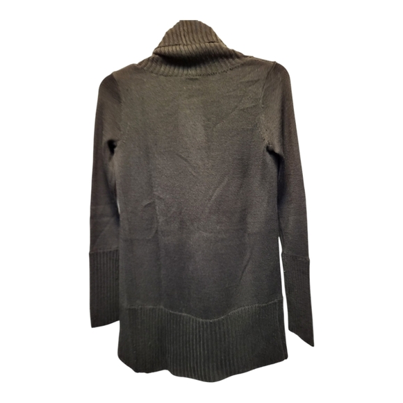 Ann Taylor Black Long Sleeve Shawl Collar Cardigan Sweater- Size XSP - Picture 2 of 3